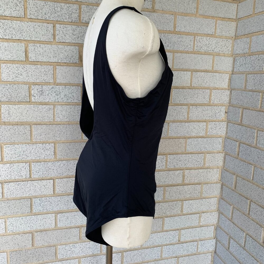 EVERLANE RENEW BLACK ONE PIECE SWIMSUIT SIZE XL - Picture 5 of 8